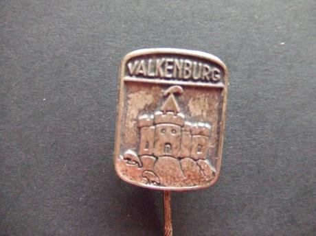 Valkenburg Limburg kasteel op de berg zilverkleurig